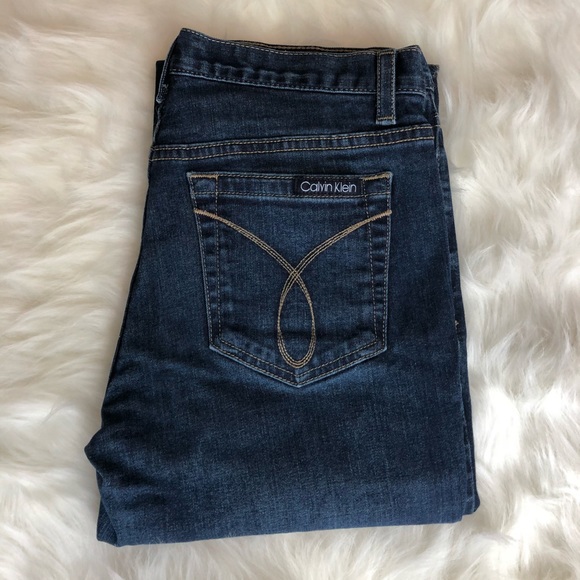 Calvin Klein Flare Jeans 👖Sz 8 - Picture 2 of 3